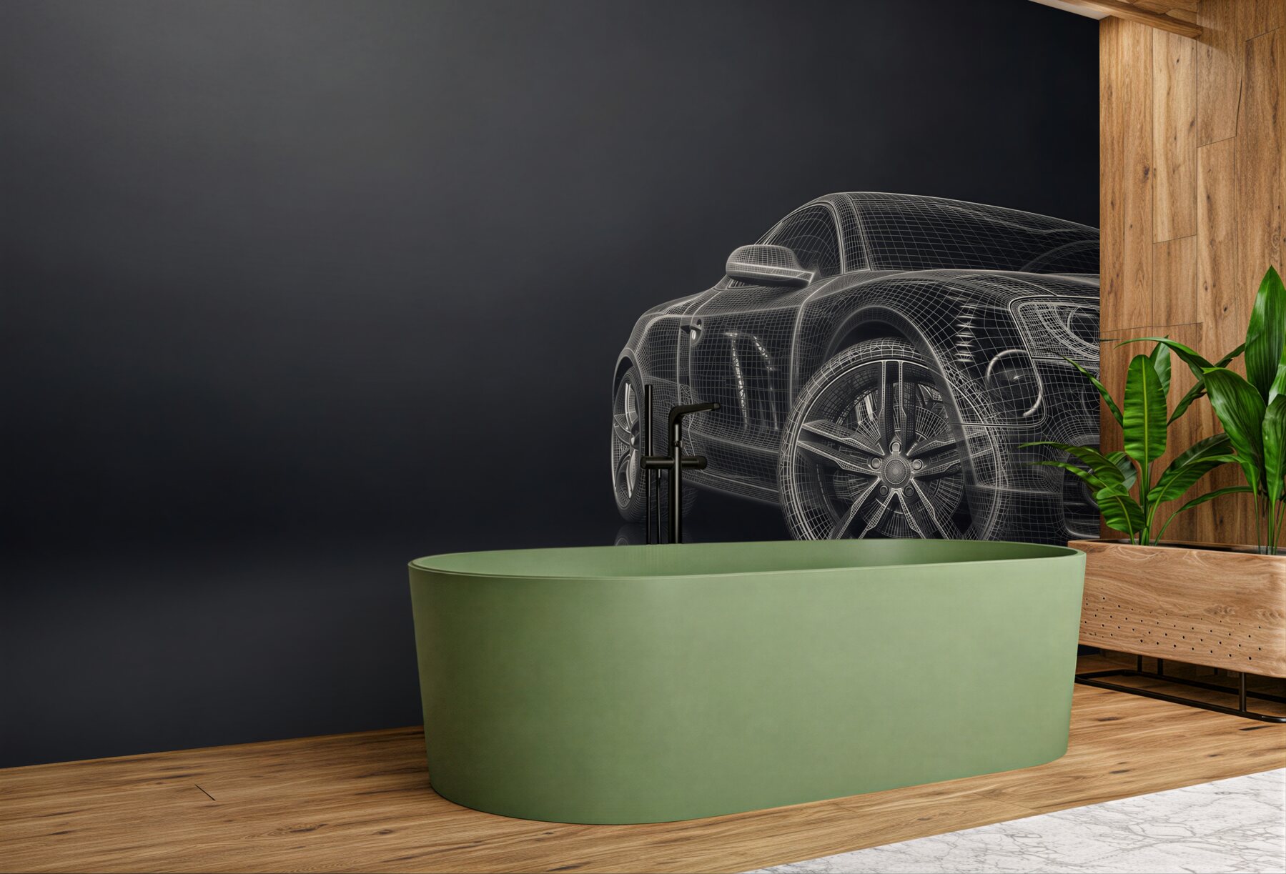 Fototapeta 3d model ?v23
